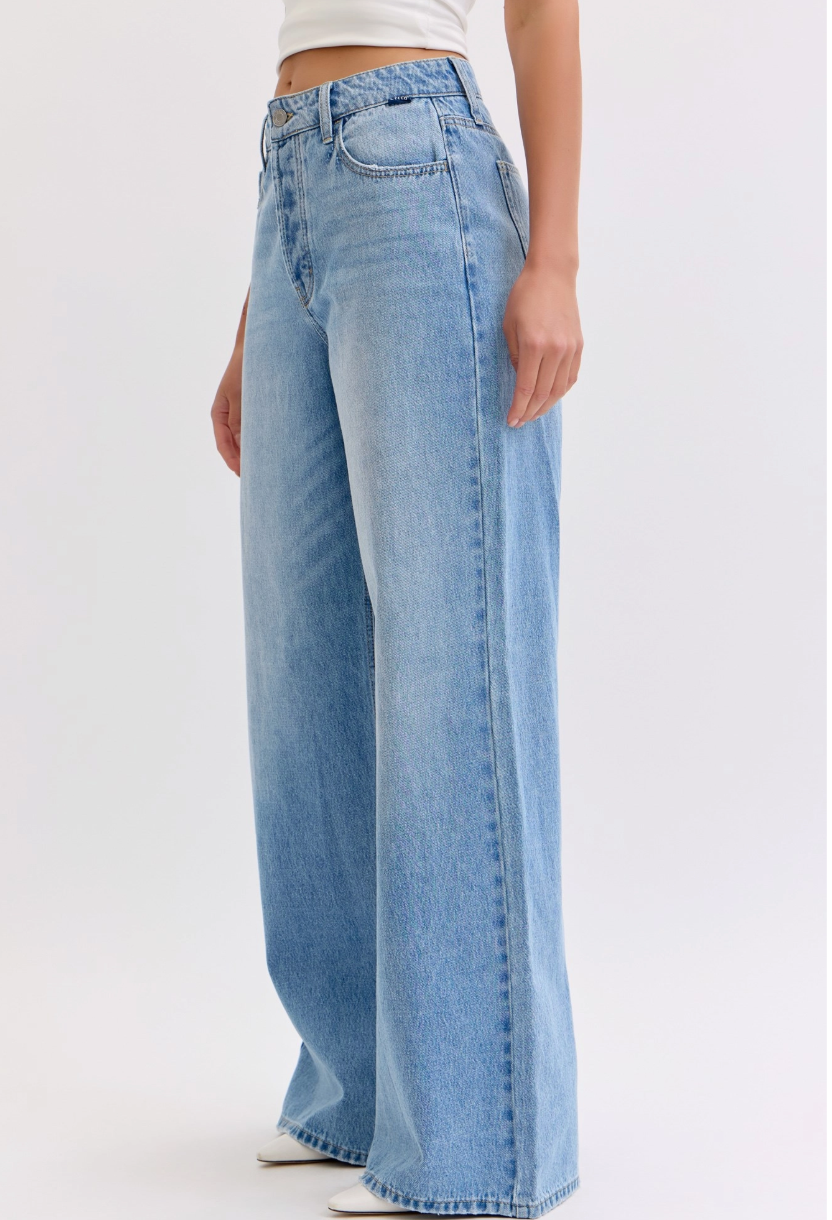 Jean Cello Wide leg Claro