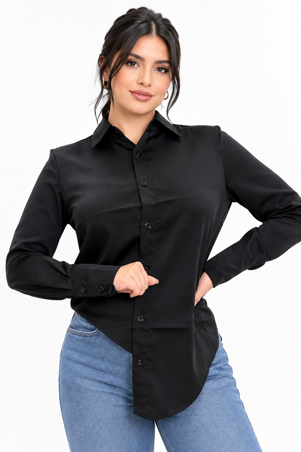 Camisa Satín