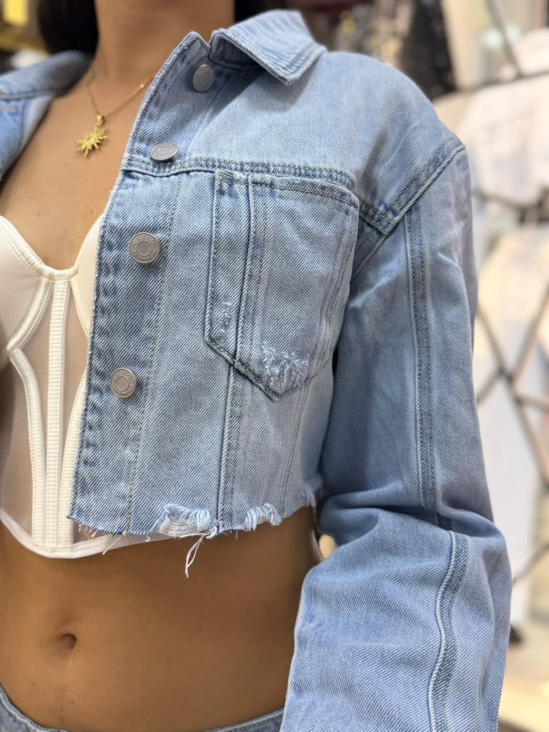chaqueta jean cello
