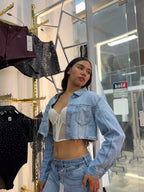 chaqueta jean cello