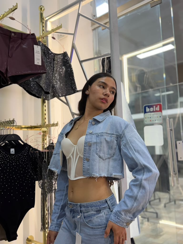 chaqueta jean cello