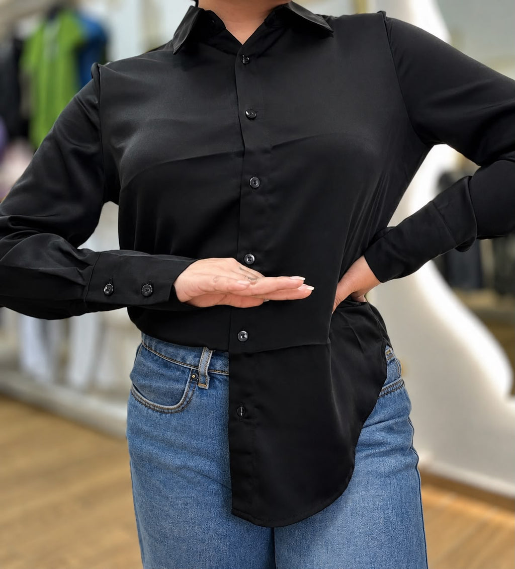 Camisa Satín