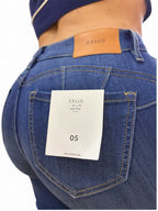 Jean Cello Flare Bota Campana
