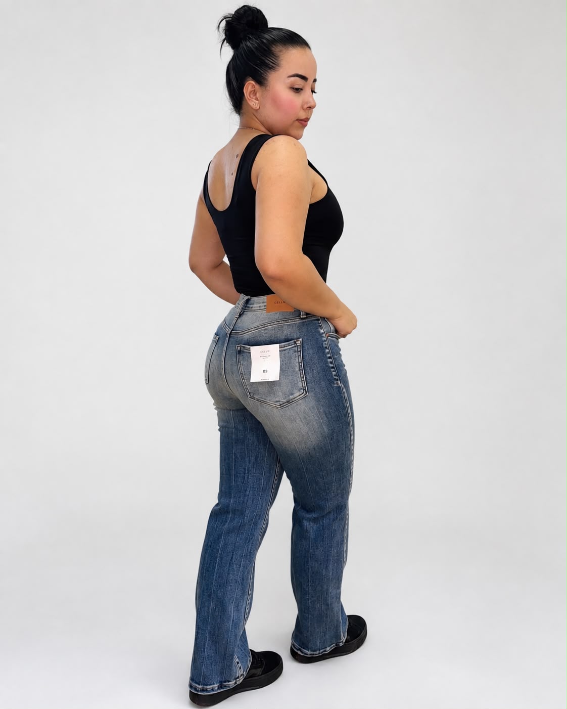 Jean Cello Dad Bota Recta