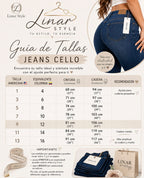Jean Cello Dad Bota Recta