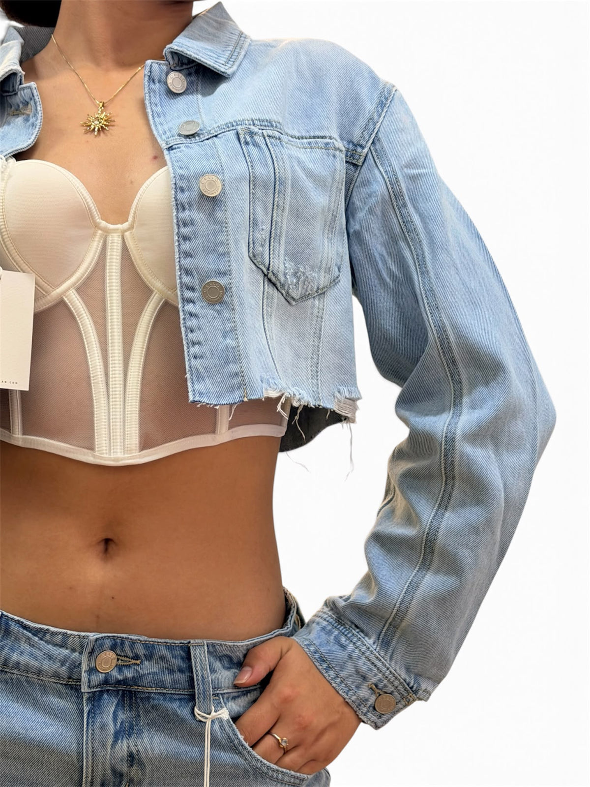 chaqueta jean cello