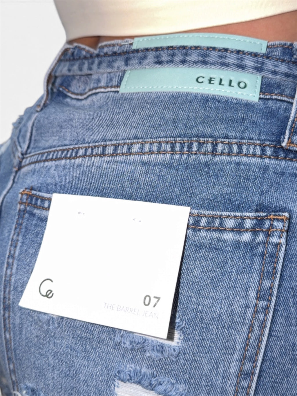 Jean Cello Baggy Efecto Rotos