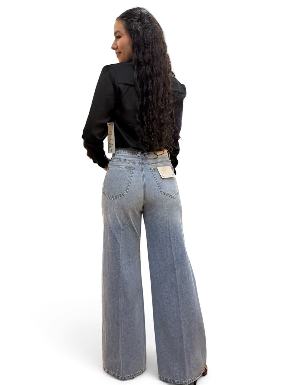 Jean Cello Wide leg Claro